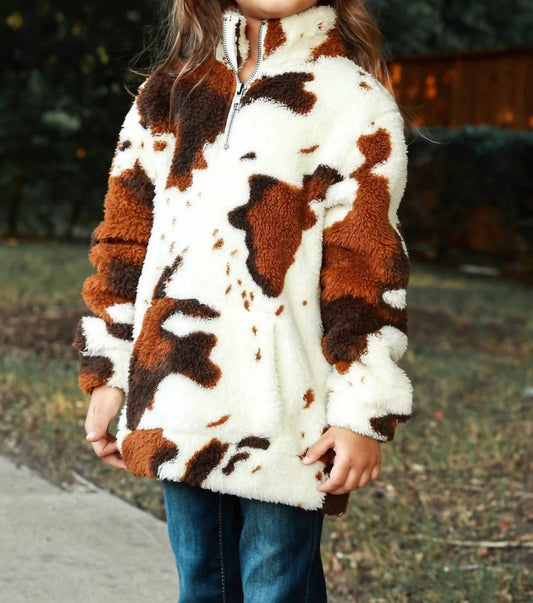 Girl's Hide Your Crazy Sherpa with Pocket Jacket