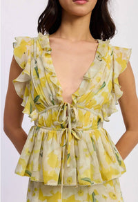 En Saison - Lydia Peplum Top
