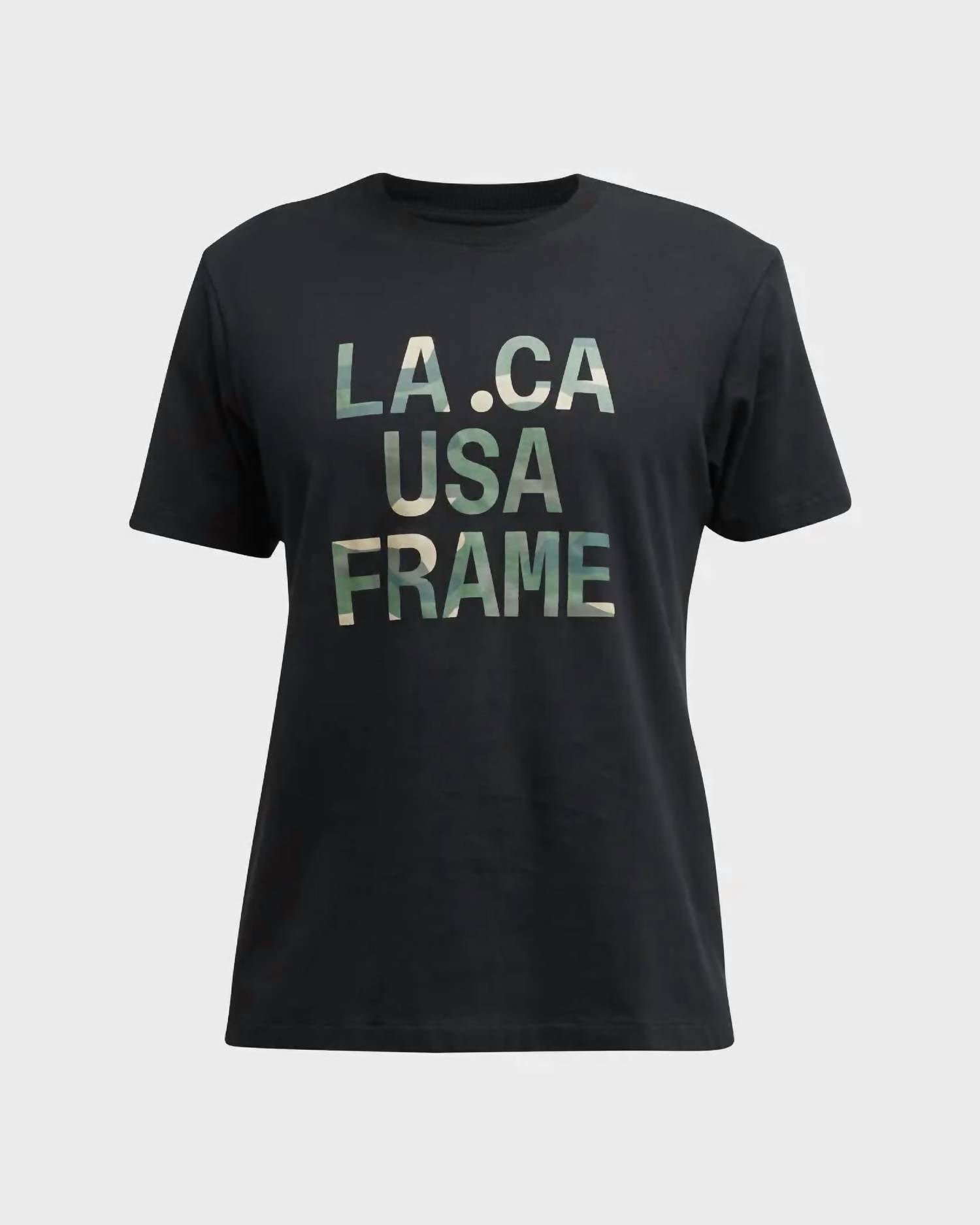 Frame - Camo Graphic Tee