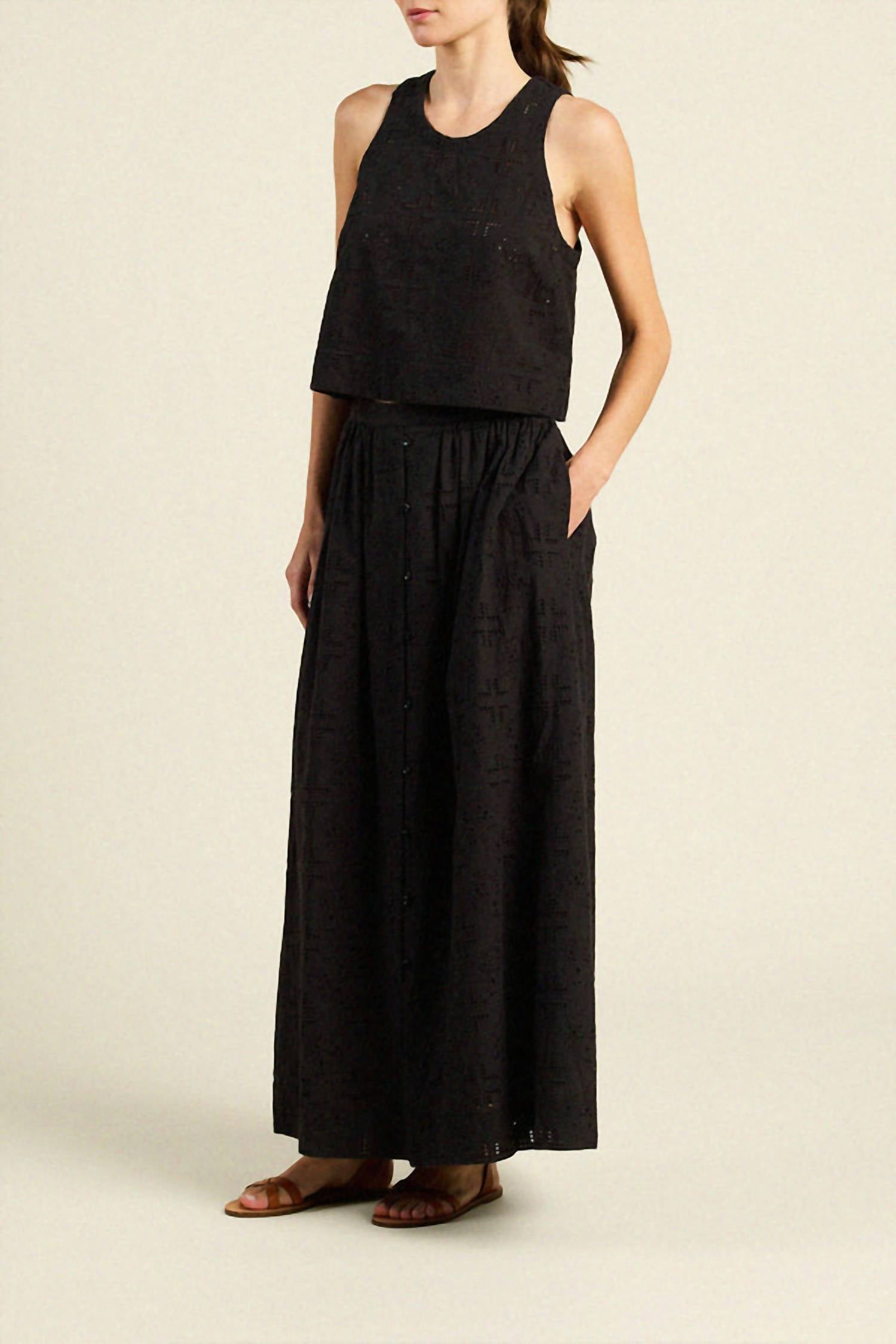 Trovata - Esther Eyelet Tank Top