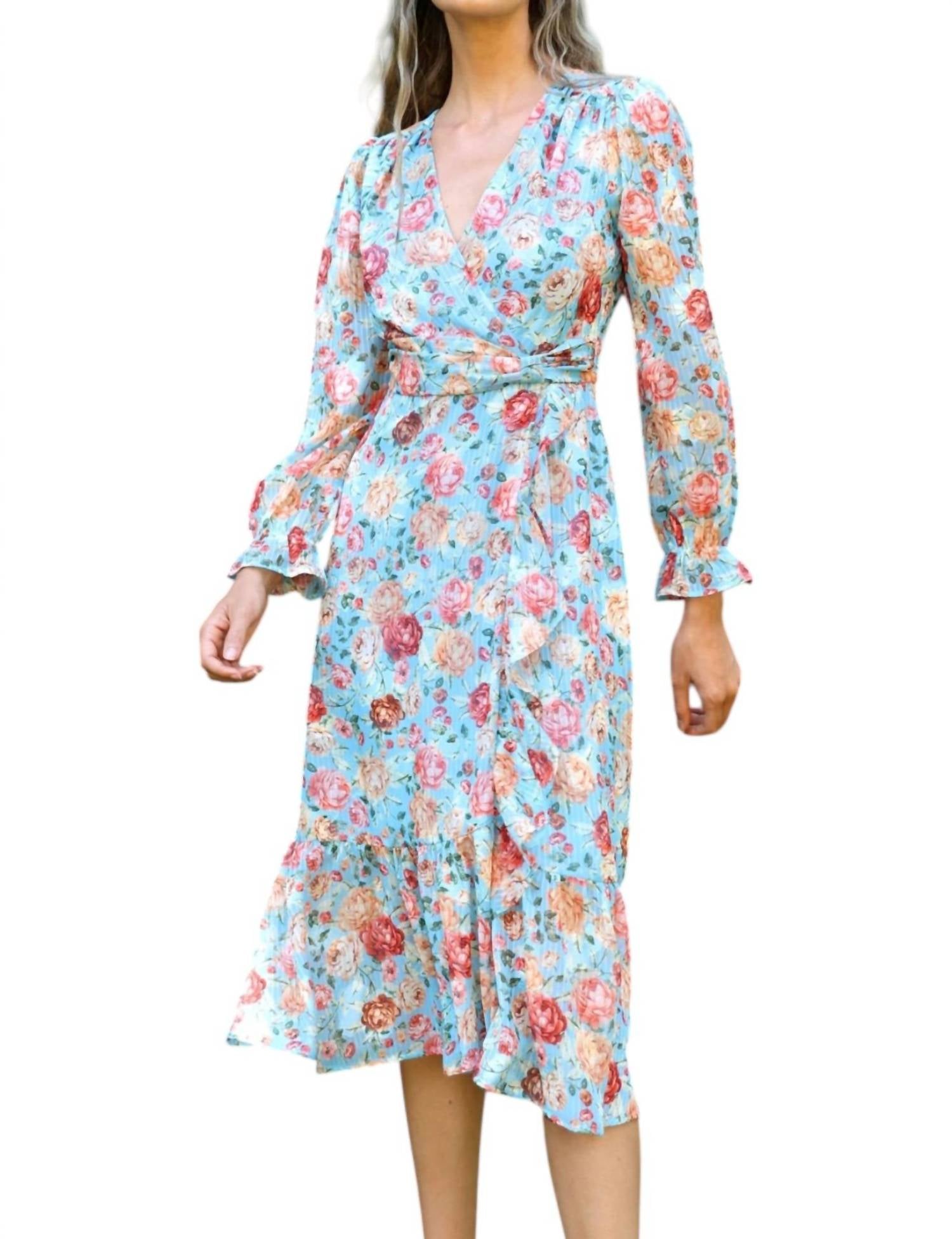 Adelyn Rae - Penelope Faux Wrap Dress