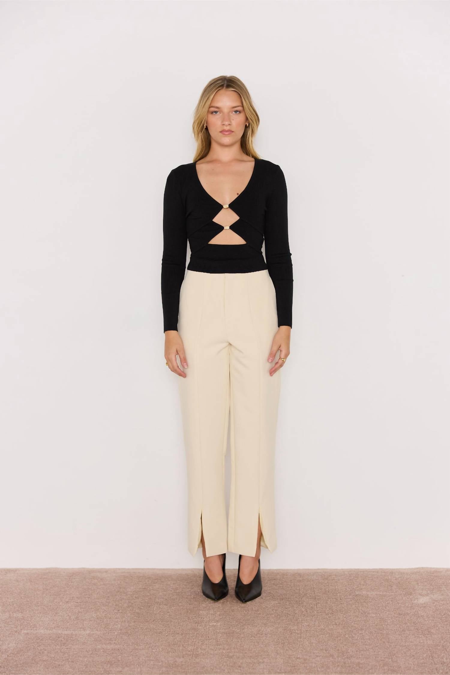 Minkpink - Saylor Knit Mini Top