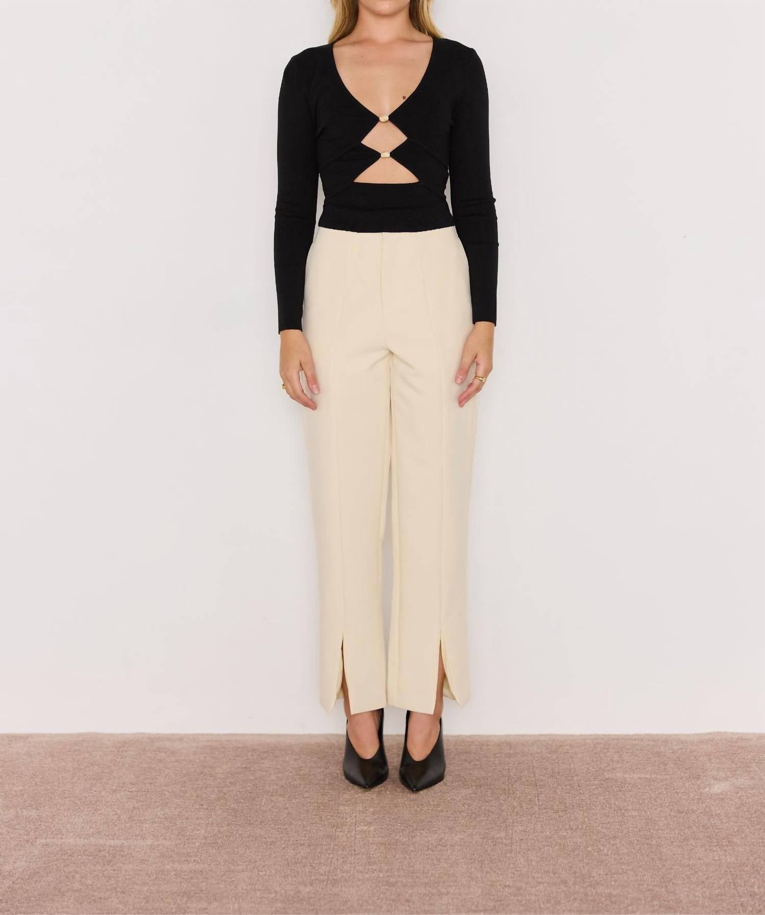Minkpink - Saylor Knit Mini Top