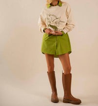 Care Tucker - Basic Preslie Poplin Shirt Mini Dress