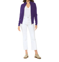 Monticelli Cashmere - Women's Pure Cashmere Zip Cardigan