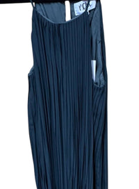 P.CILL Women's Pleated Romper in dark green - women's pants - detail view