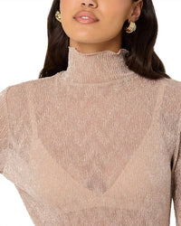 Astr - Kyra Long Sleeve Turtleneck Top