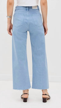 Pistola - Penny Crop High Rise Wide Leg Jeans