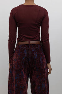 Collective - Women's Classic Leather Square Belt