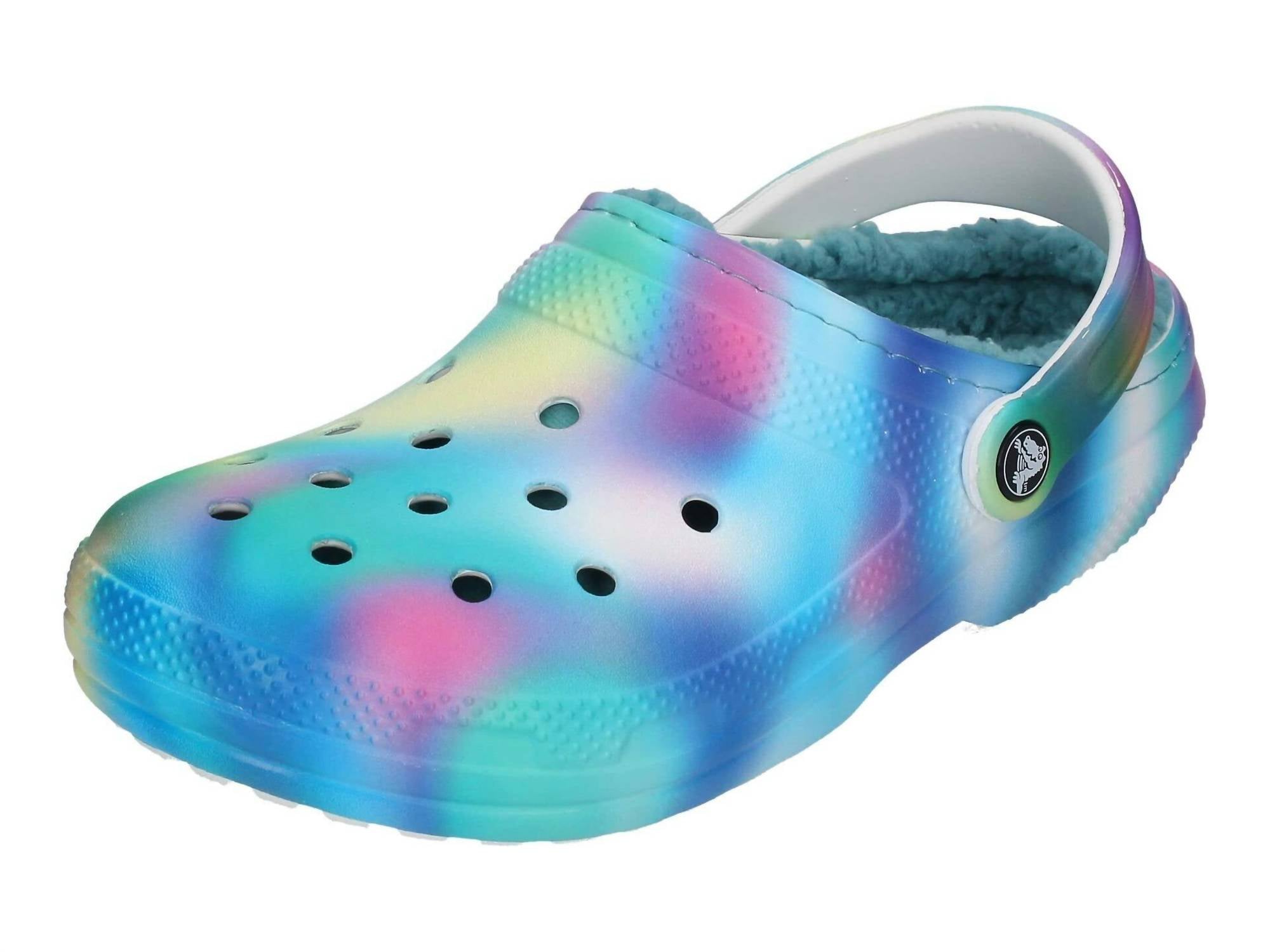 Crocs - Unisex - Classic Tie Dye Lined Clogs