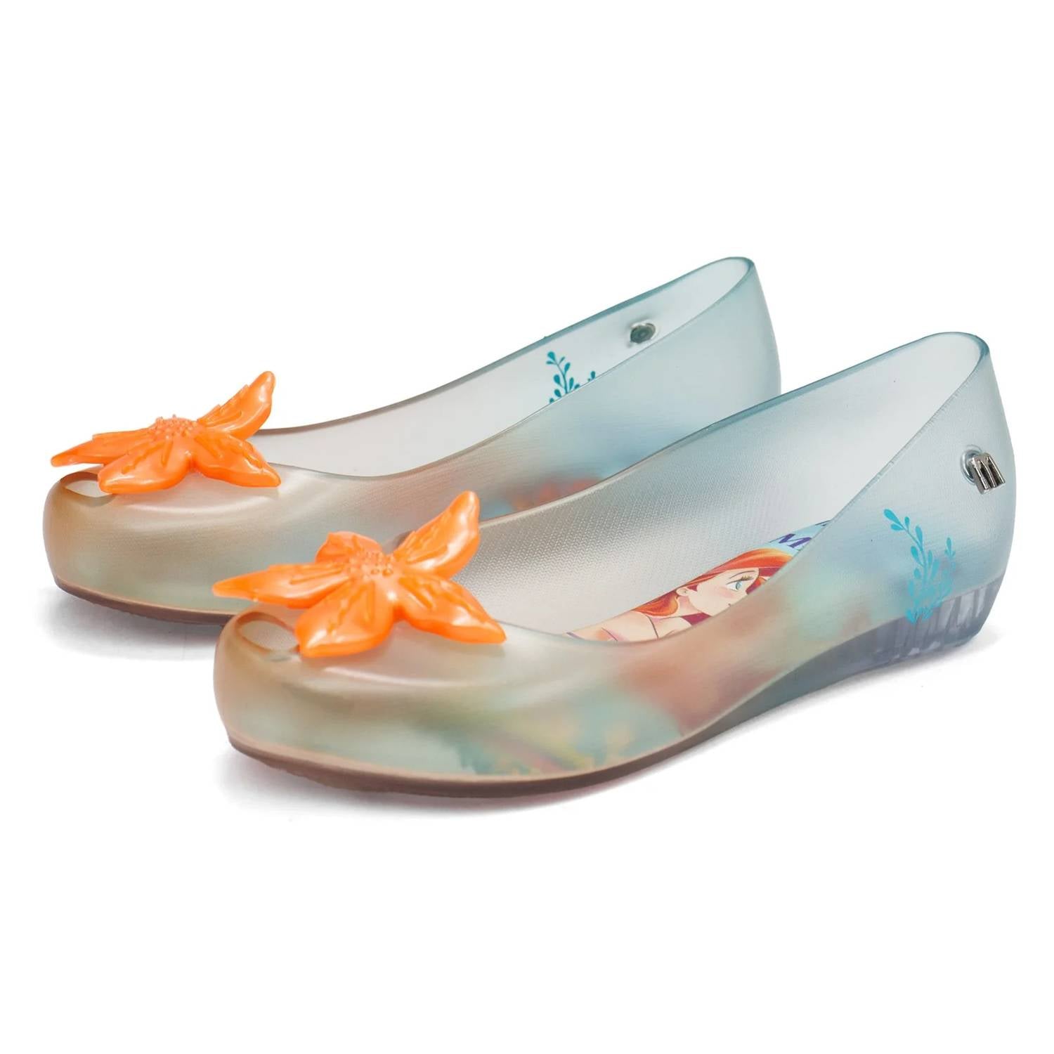 Mini Melissa - Girl's Ultragirl + Little Mermaid Flats