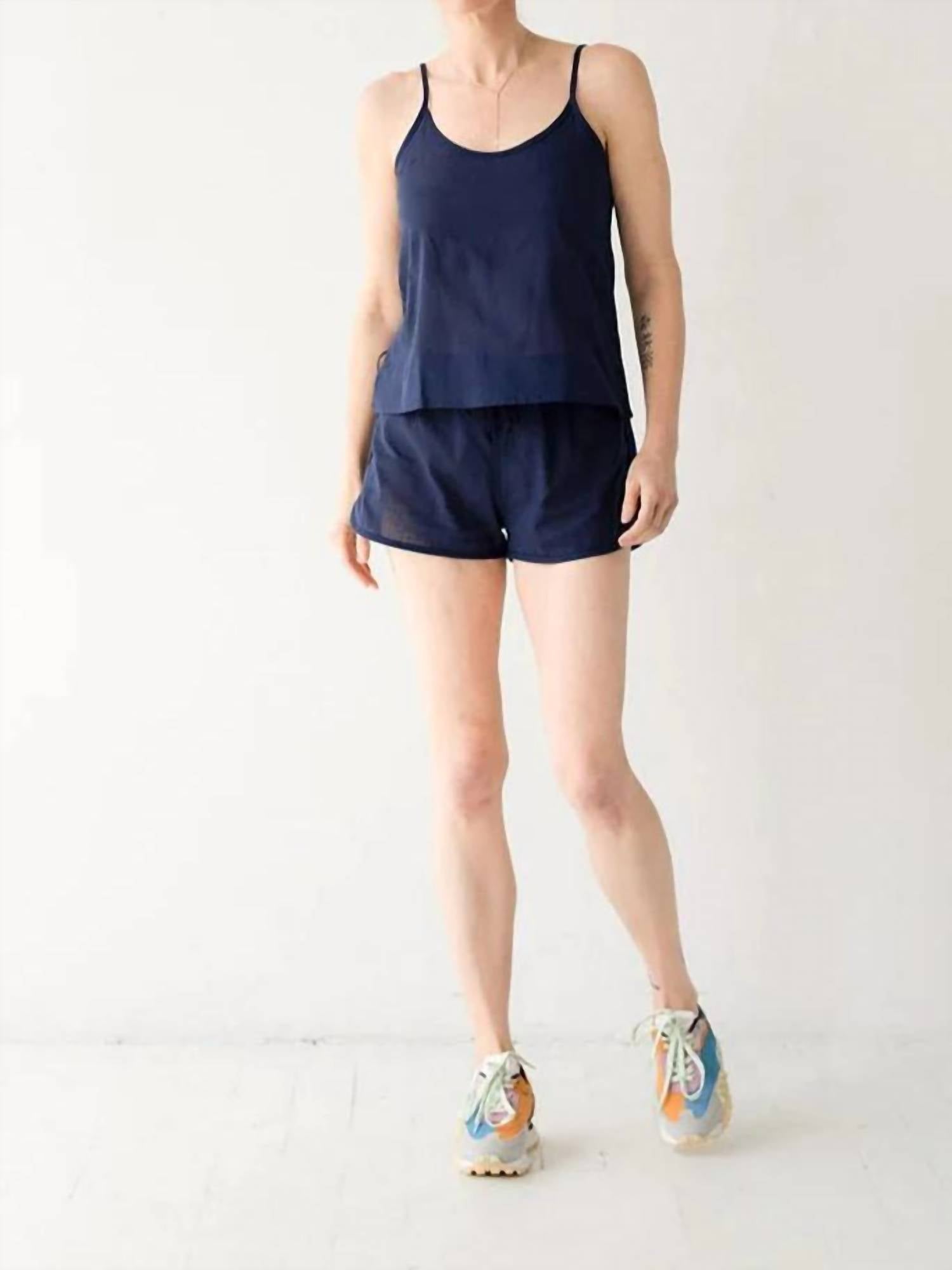 Salua - Woven V-back Tank