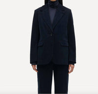 SAMSOE Saramony Corduroy Blazer in salute - women's jacket