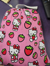Charlies Project - Girl's Hello Cutie Strawberry Crib Sheet