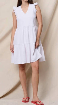 Sundry - Women's Tiered Flutter Dress