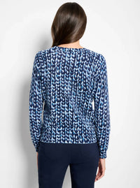 Nic + Zoe - Knit-stitch Pure Cotton Sweater
