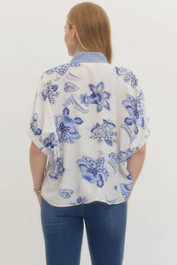 Entro - Fresh Picked Florals Top