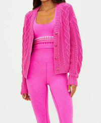 Beach Riot - Teagan Cable Knit Cardigan