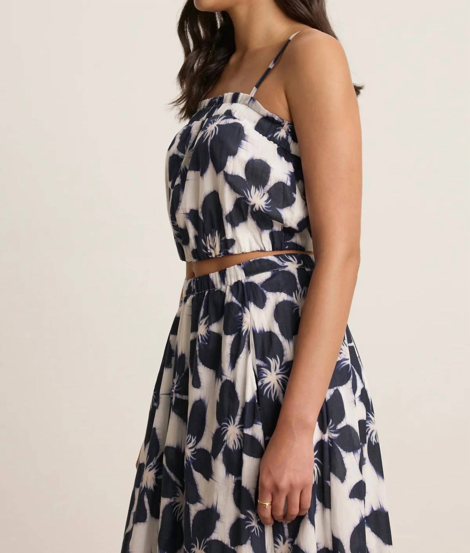 Velvet By Graham & Spencer - Alice Floral Square Neck Top