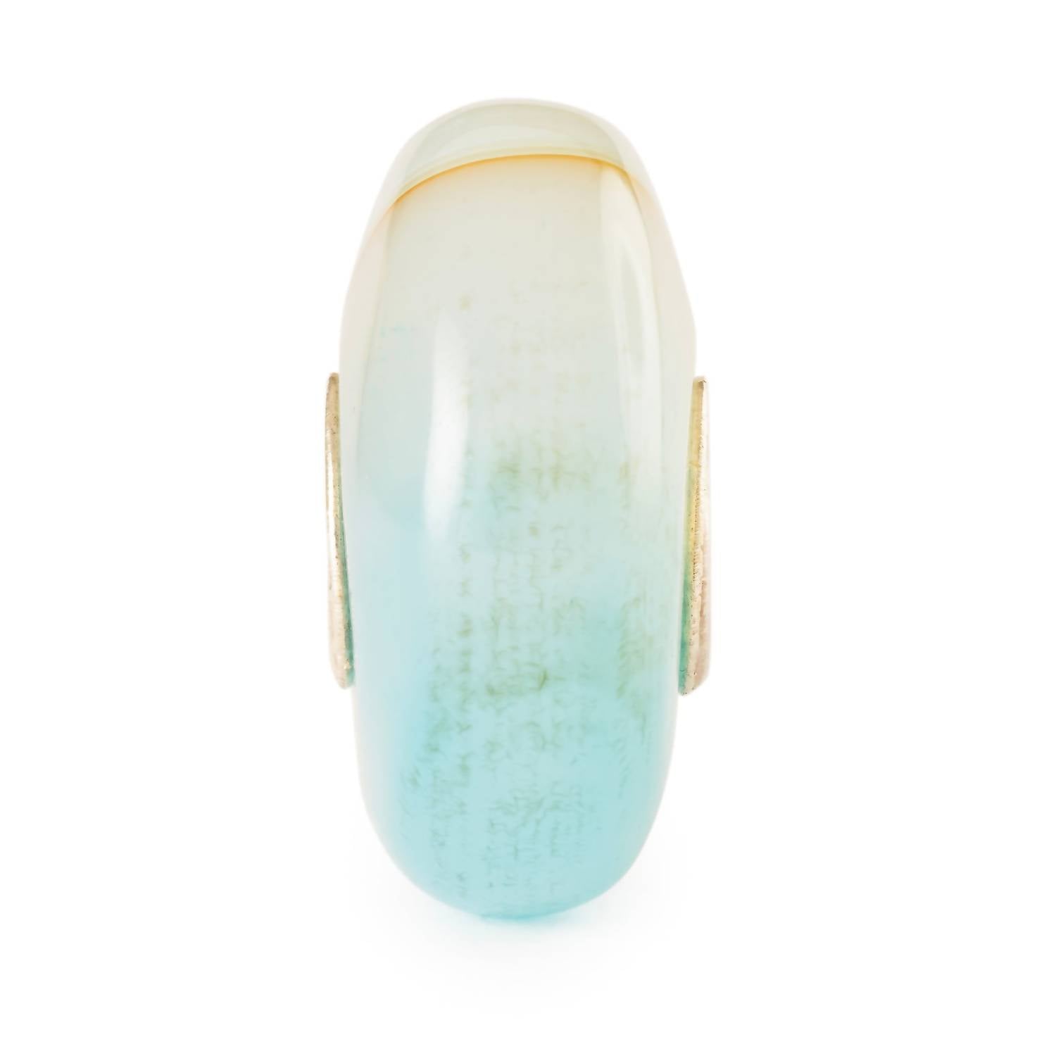 Trollbeads Women's Agate Glass Bead Charm in turquoise - women's accessory - detail view