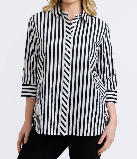 Foxcroft - Meghan 3/4 Sleeve Shirt
