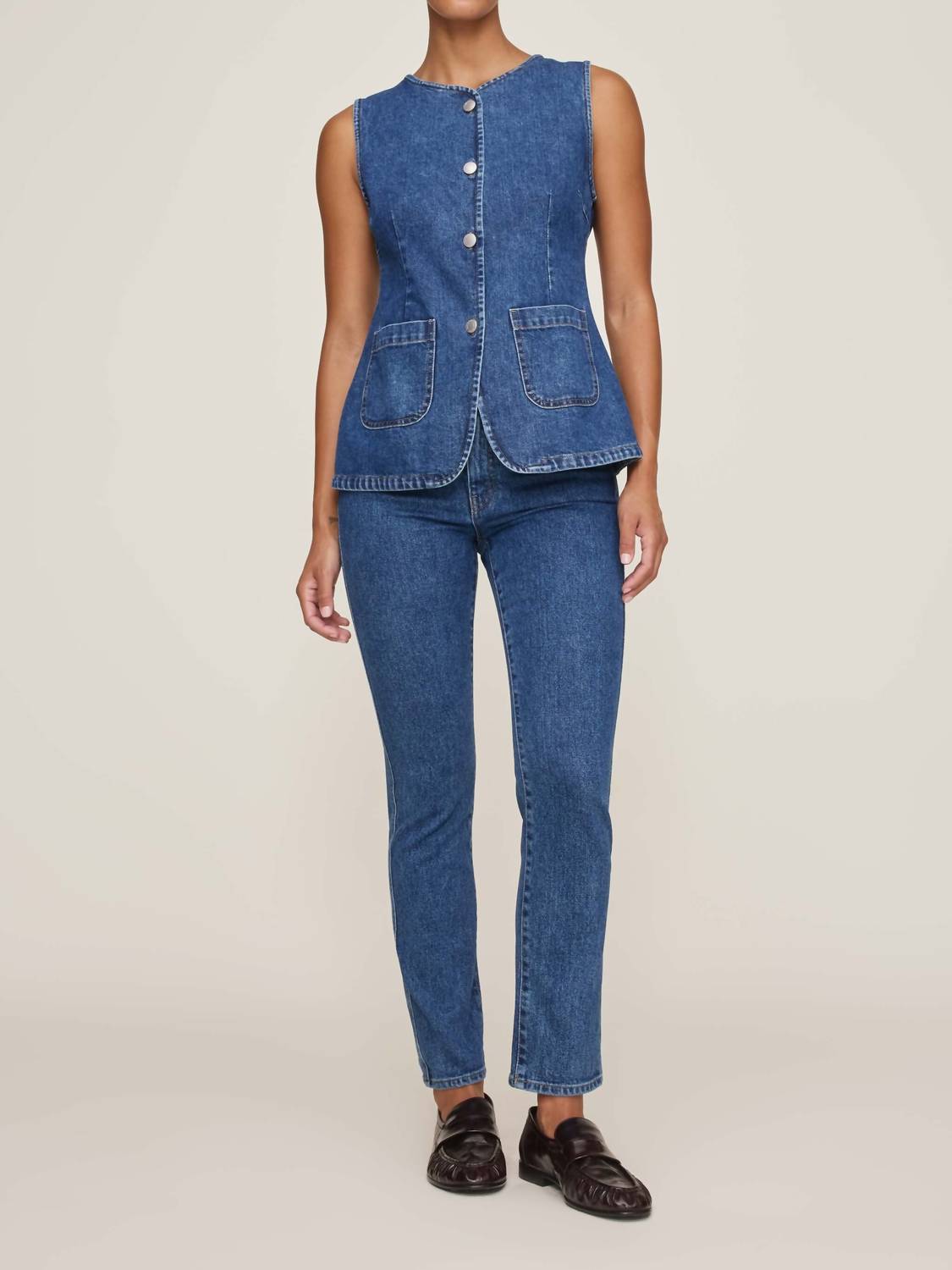 Dl1961 - Women'S - Amalie Denim Vest