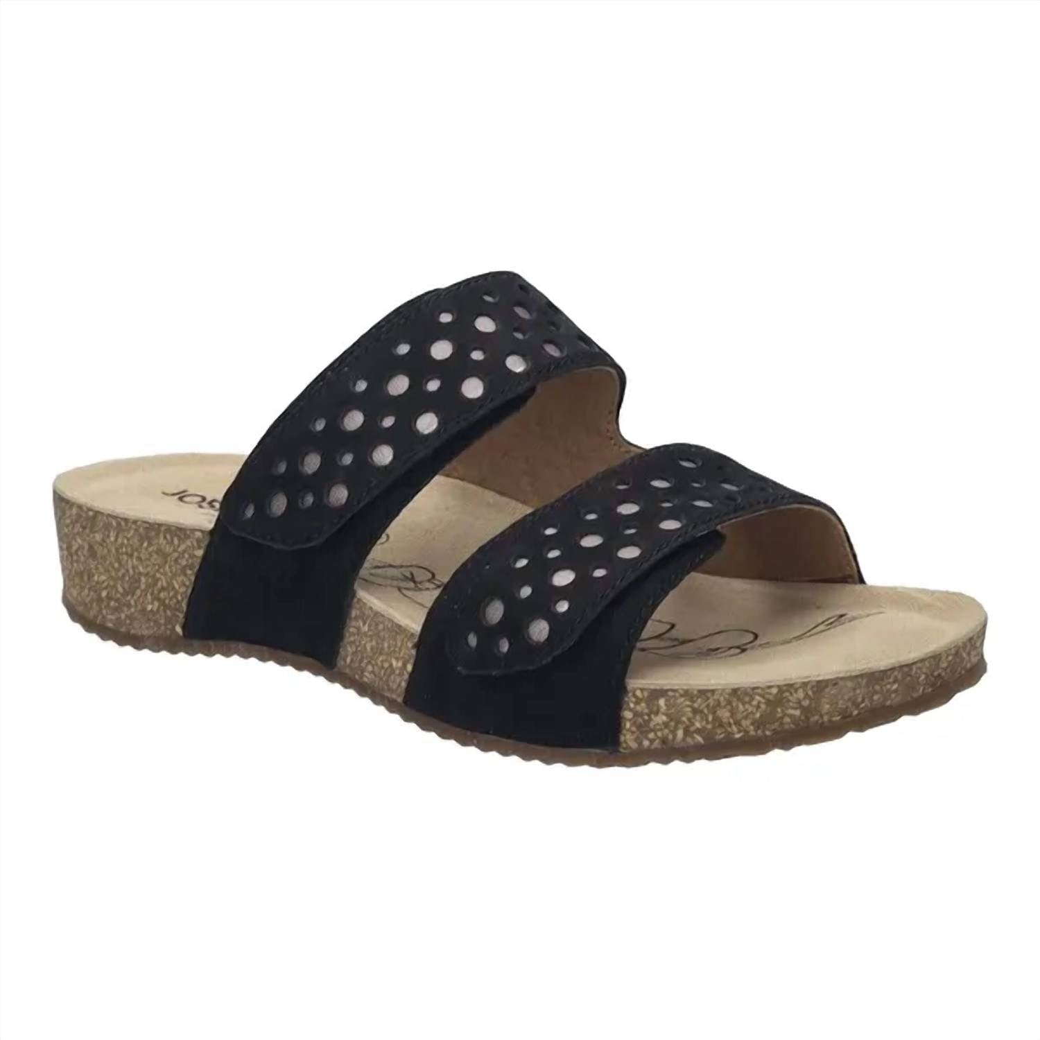 JOSEF SEIBEL Women's Tonga 86 Sandals in black - women's sandal