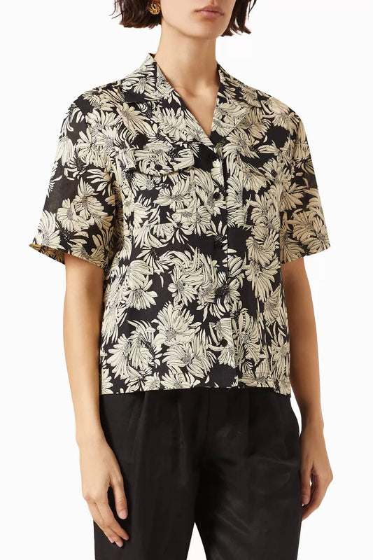 Anine Bing - Hamilton Button Down Floral Shirt