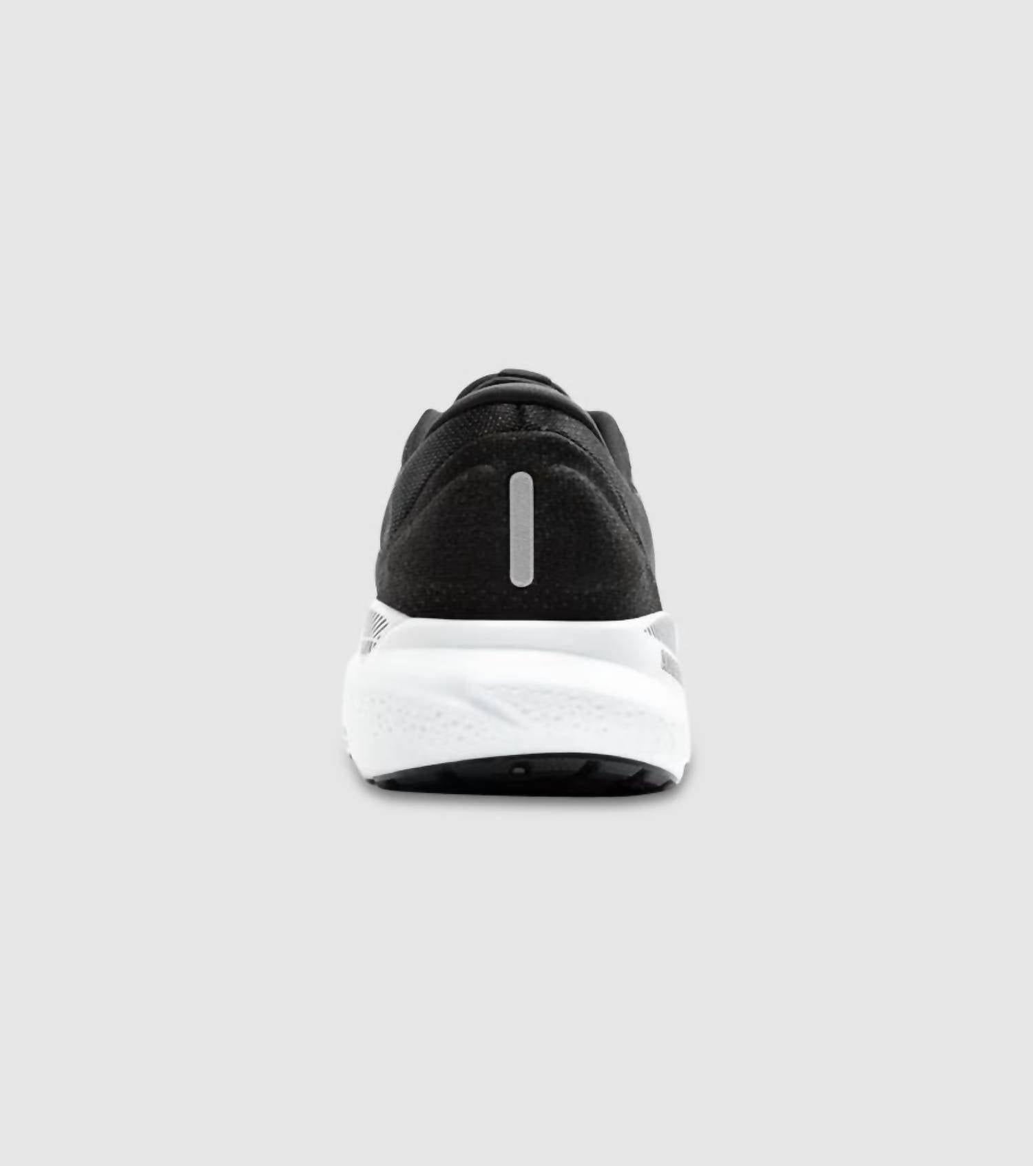 BROOKS Women's Adrenaline Gts 24 Wide Running Shoes in black white - women's shoe - detail view