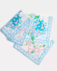 Lilly Pulitzer - Engineered Dinner Napkins - 4 Variety Set