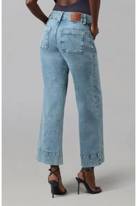 Lola Denim - Colette High Rise Wide Leg Jeans