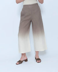 Blueberry - Wide Leg Crop Pants