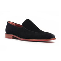 Carlos By Carlos Santana Men's Prince Velvet Loafer in black - men's loafer - detail view