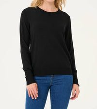 Kaffe - Kalizza Round Neck Regular Fit Pullover Sweater