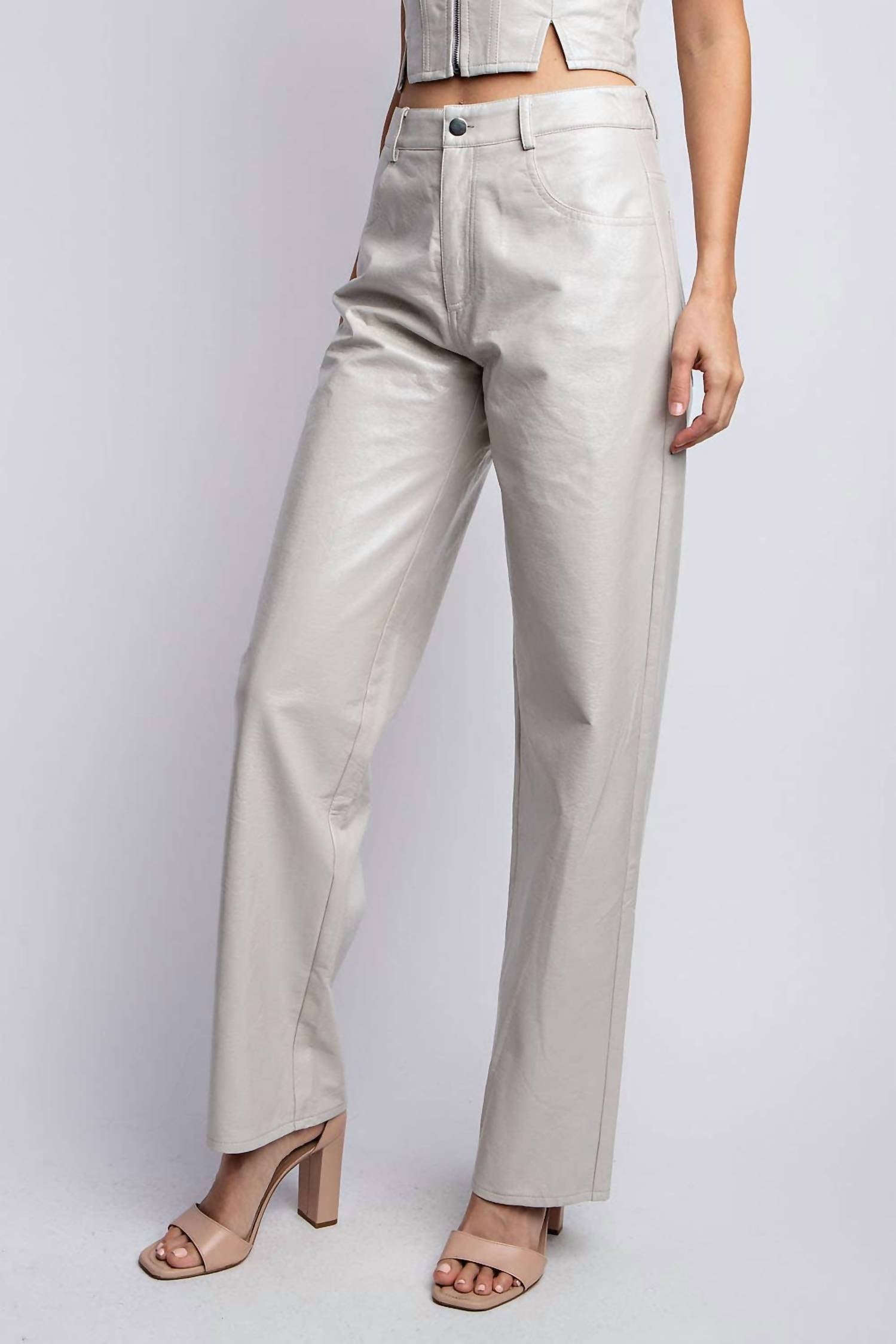 Edit By Nine - Lola Leather Pants