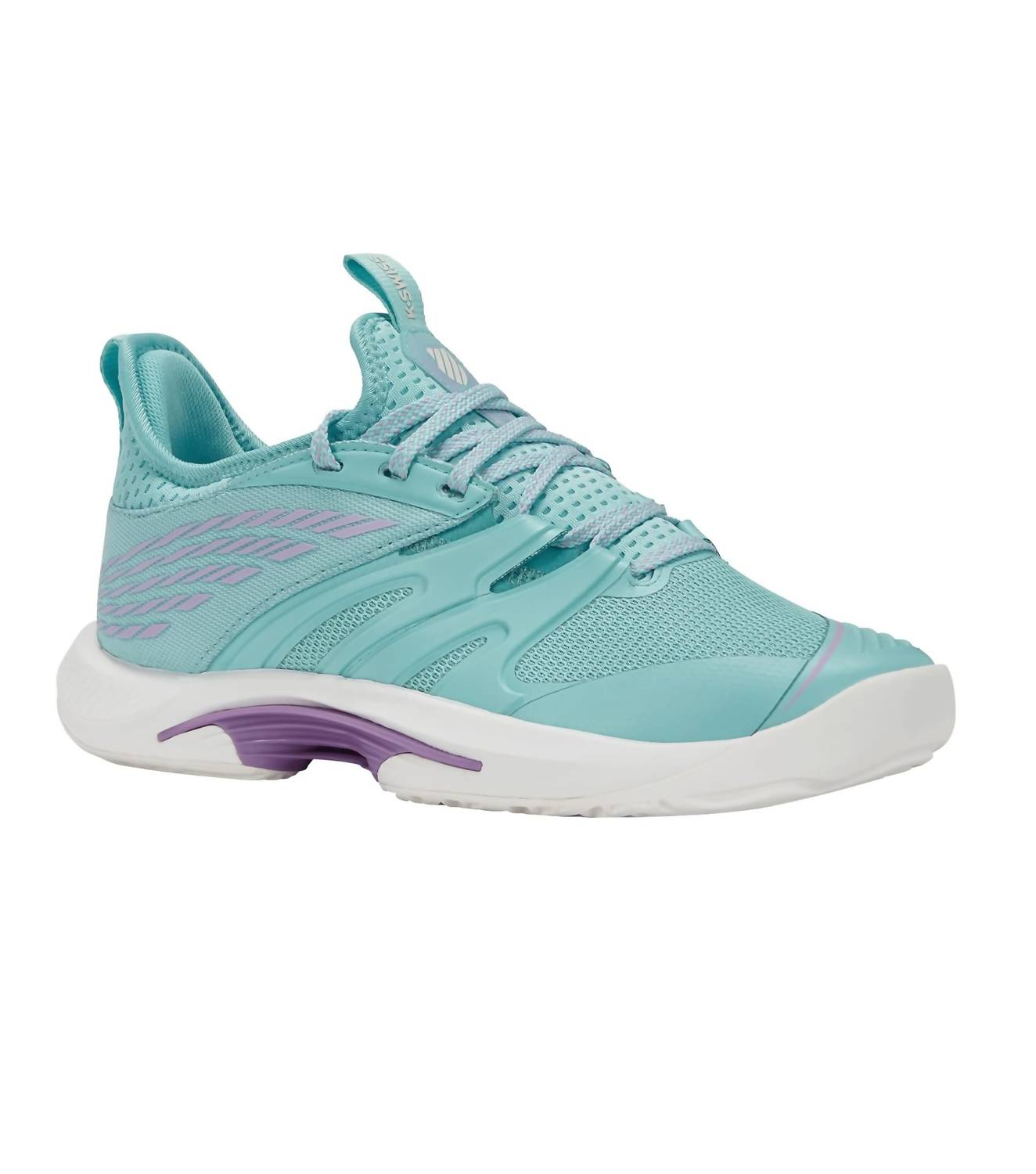 K-Swiss Women's Speed Trac Tennis Shoes in angel blue brilliant white - women's shoe