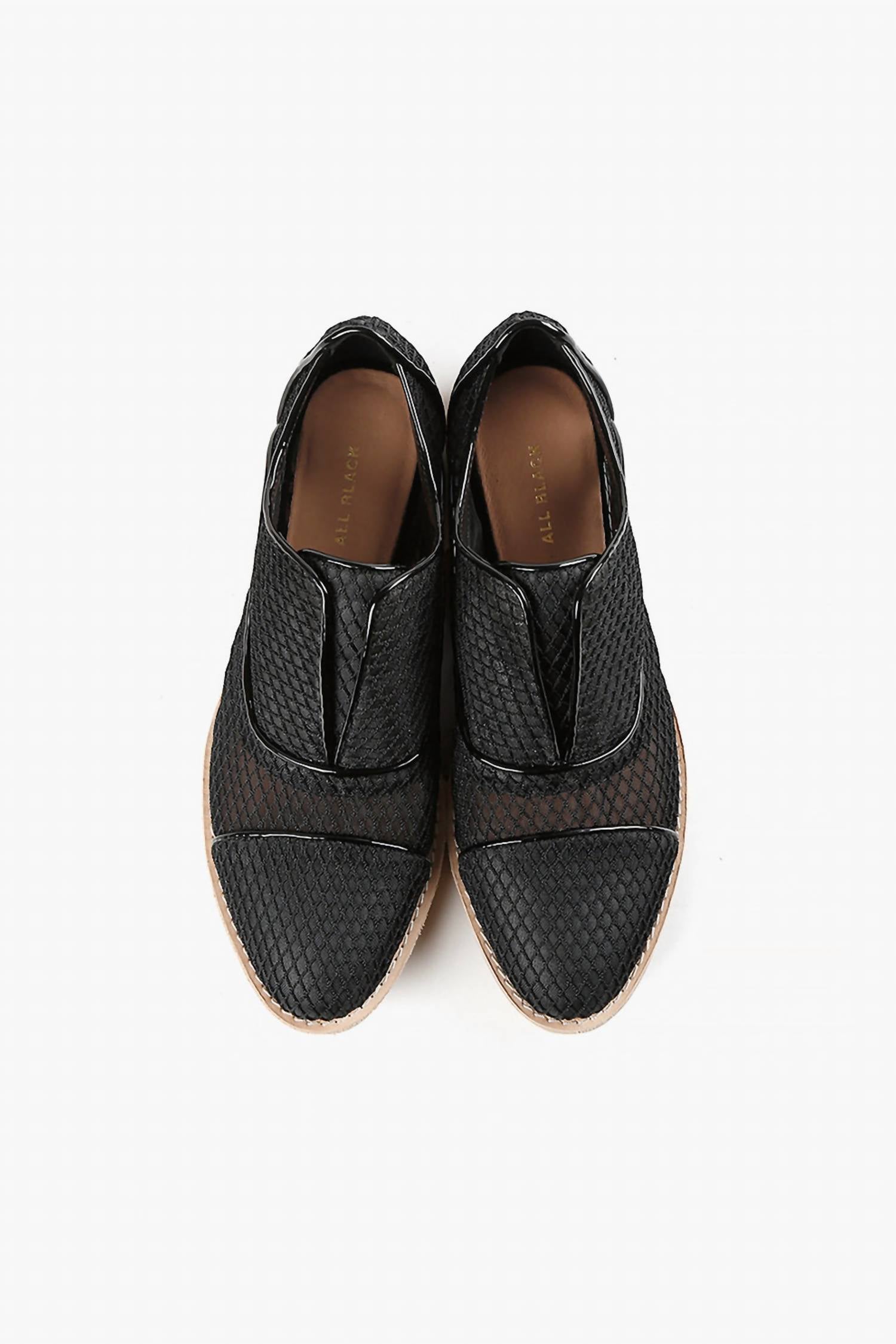 All Black - Women's Meshman Slip On Shoes
