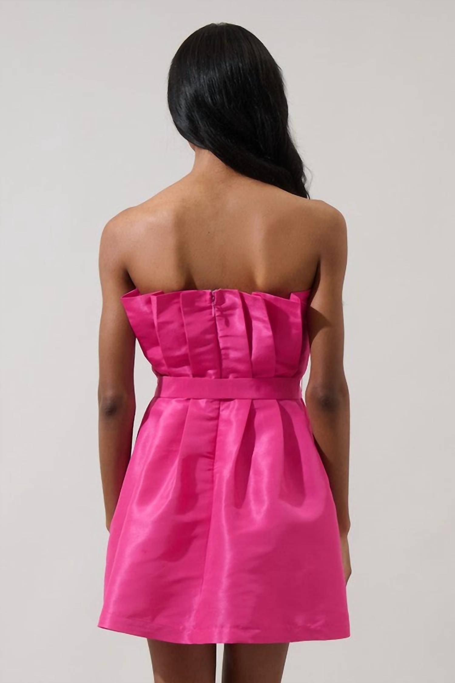 Sugarlips - Lucida Strapless Mini Dress