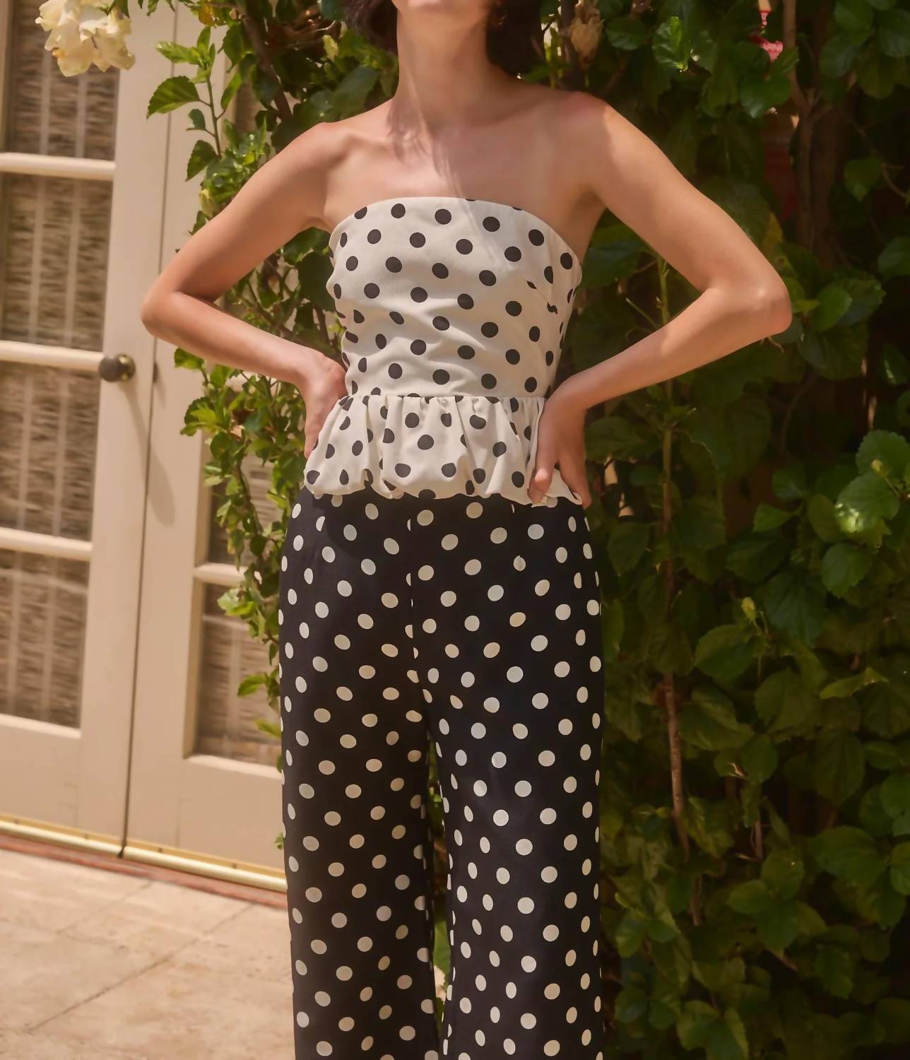 Lucy Paris - Women's Lylah Polka Dot Pant