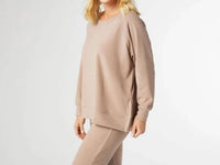 Coco + Carmen - Weekend Brushed Side Zip Raglan Sleeve