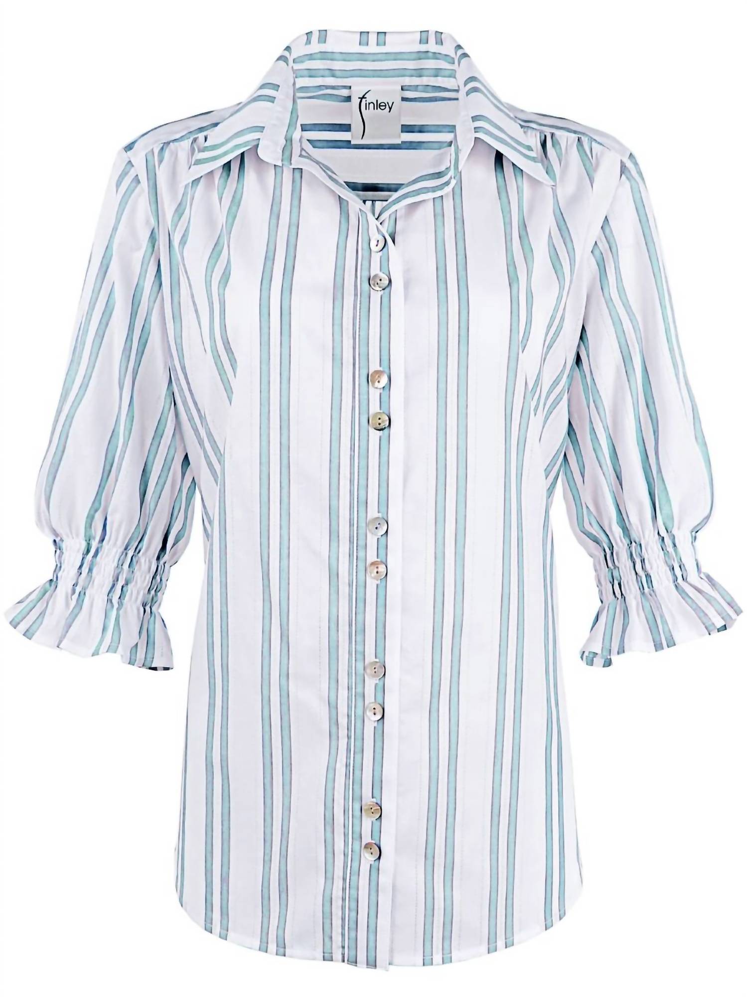 Finley - Sirena Drop Needle Button-down Shirt