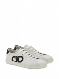 Salvatore Ferragamo - Men's Double Gancini Sneakers
