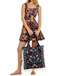 Agua Bendita - Women's Rania Fiore Tote Bag
