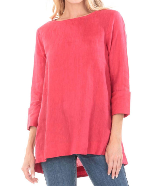 Linen Fit and Flare Tunic