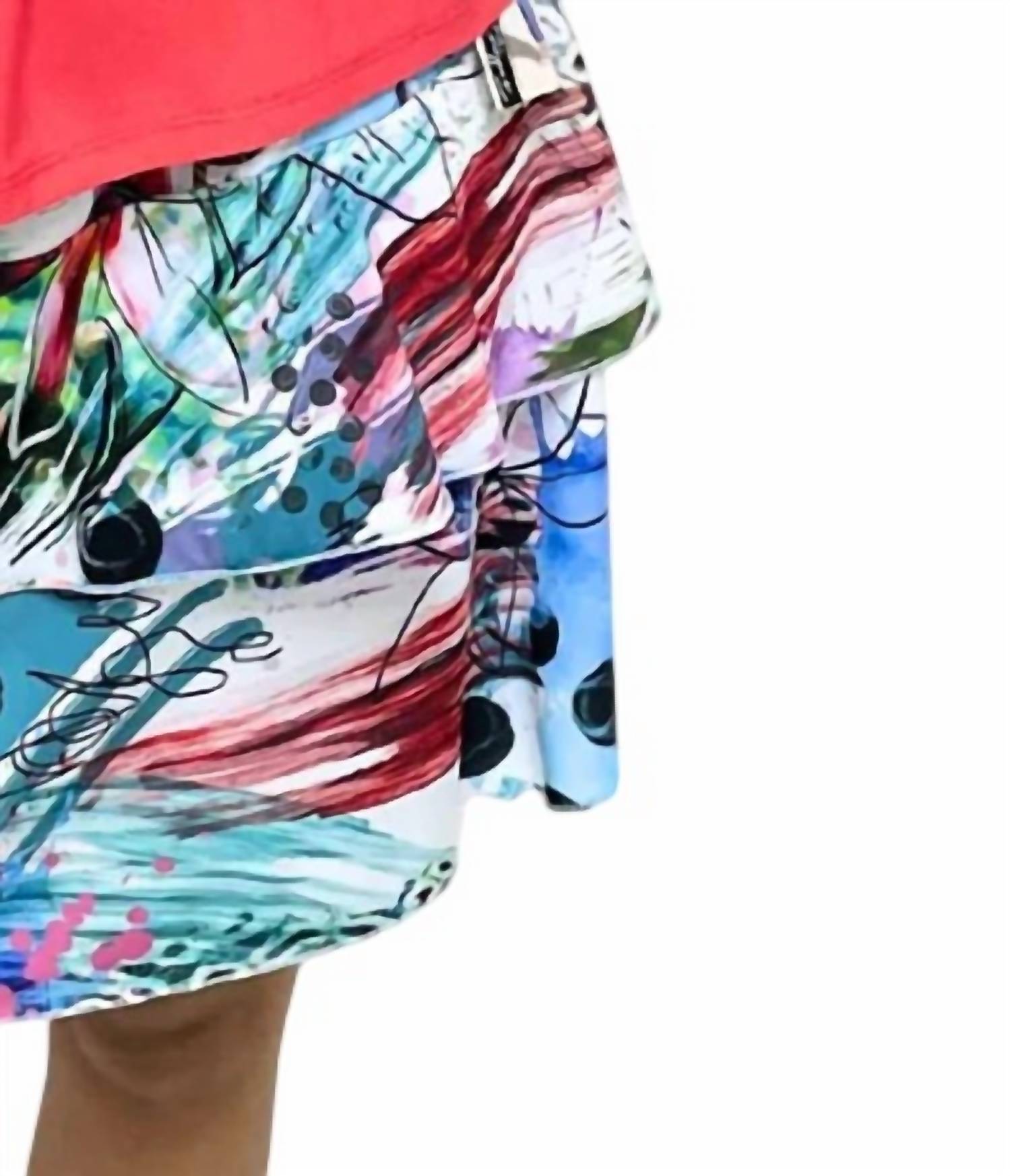 Fashque - 3 Tier Ruffle Skort