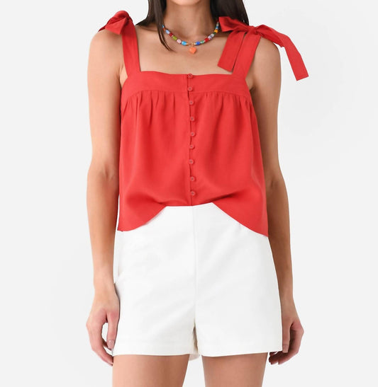 Vera Tie Shoulder Top