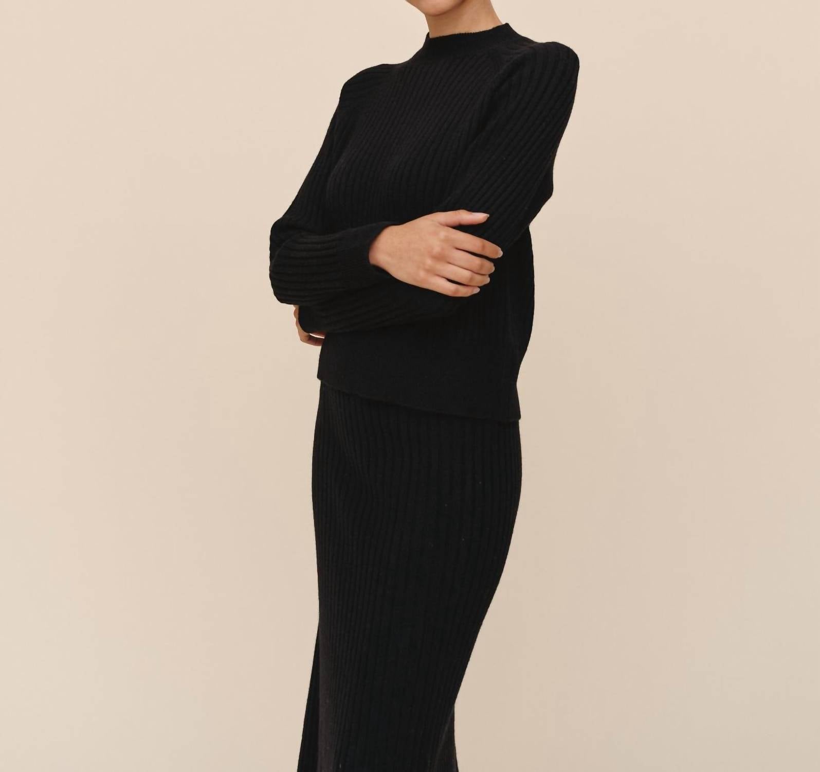 Bella Dahl - Raglan Ribbed Sweater