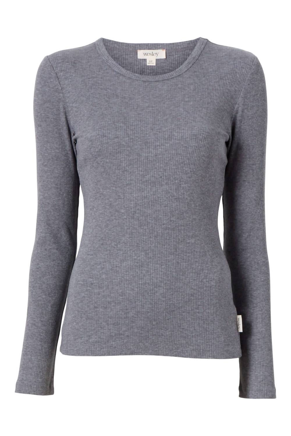 Bandier - Rivington Ribbed Long Sleeve Top