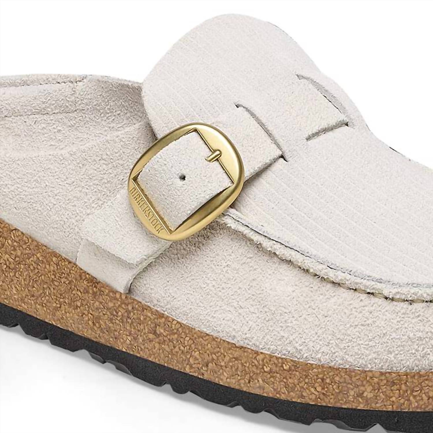Birkenstock - Unisex Buckley Suede Embossed Narrow Clogs