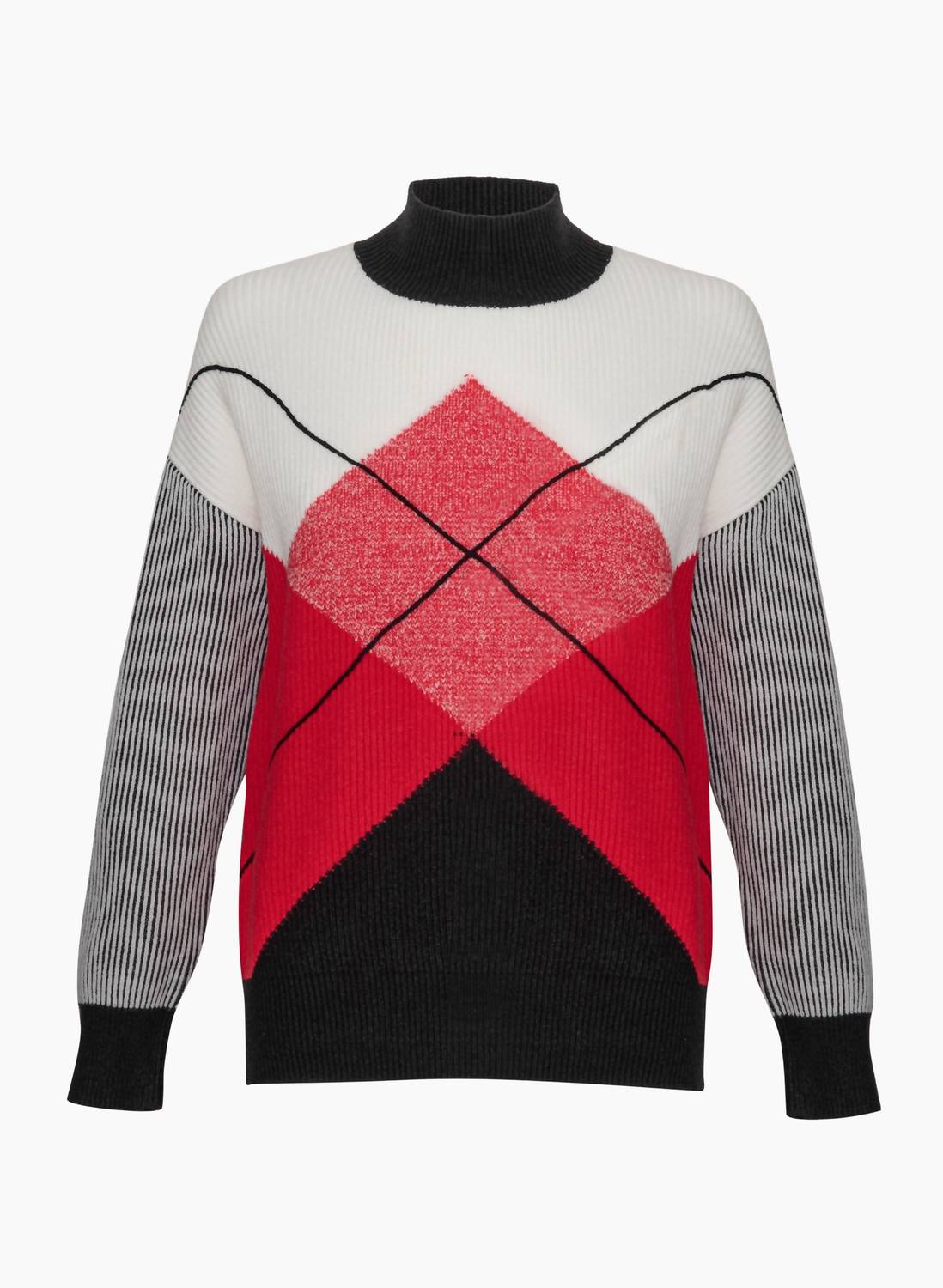 Tribal - Long Sleeve Turtleneck Sweater